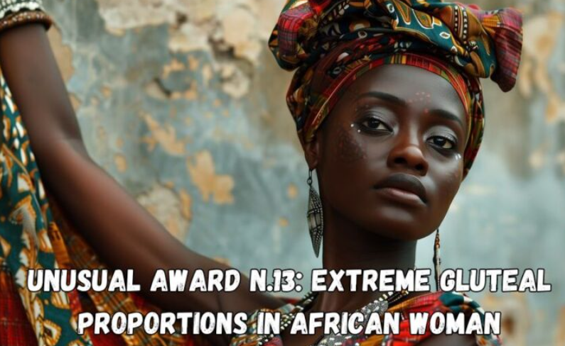 Unusual Award N.13: Extreme Gluteal Proportions in African Woman